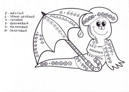 Математическая раскраска