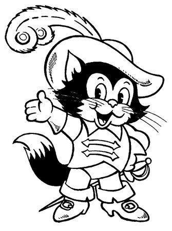 Раскраска. Сказочные герои