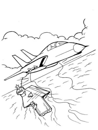 Военный моряк раскраска для детей