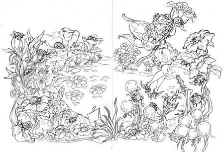 Волшебная раскраска