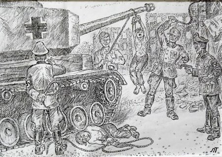 Сталинградская битва раскраска