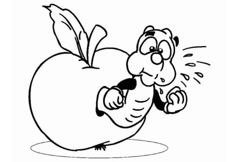 Ботва моркови раскраска