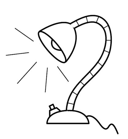 Лампа раскраска для детей