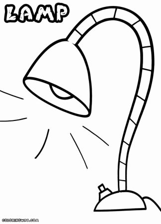 Лампа раскраска