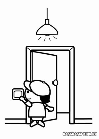 Раскраска электричество