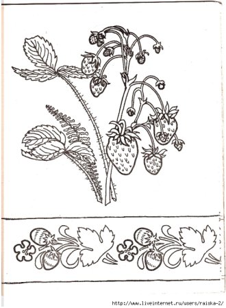 Растительные узоры для детей