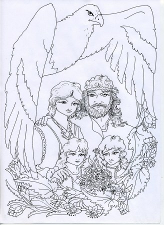 Рисунки Тюрина раскраска