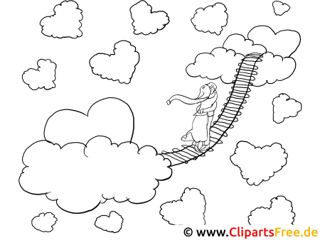 Раскраска небо