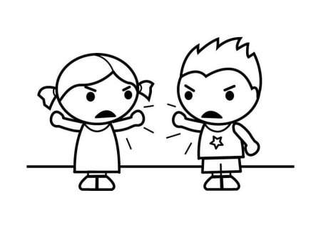 Раскраска одеваться