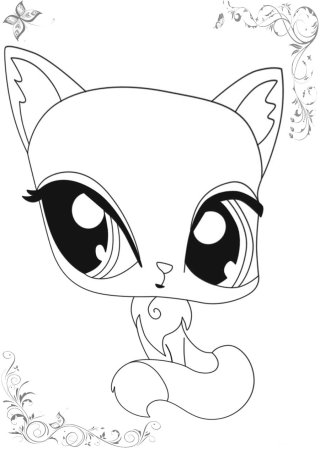 Раскраски для девочек лпс