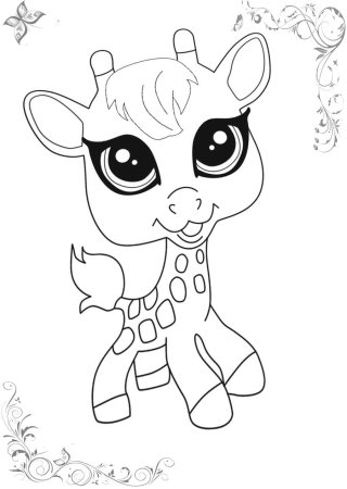 Раскраски для девочек лпс