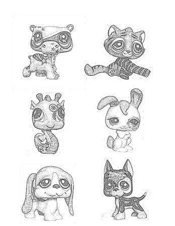 Нарисовать петов