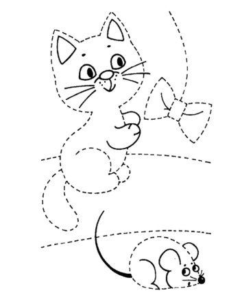 Обводилки для малышей 3-4 года