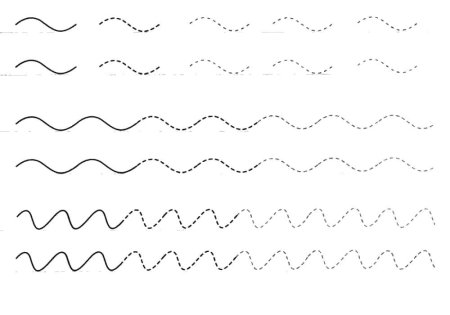 Прописи волнистые линии
