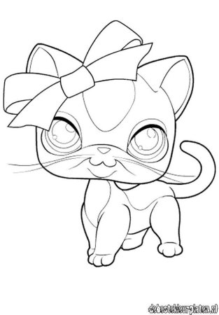 Раскраска Littlest Pet shop