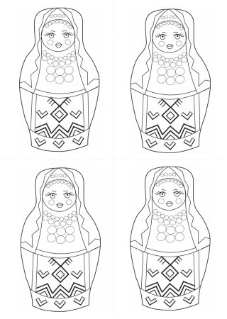 Елена енькка. Чувашский народный костюм: раскраска-исследование