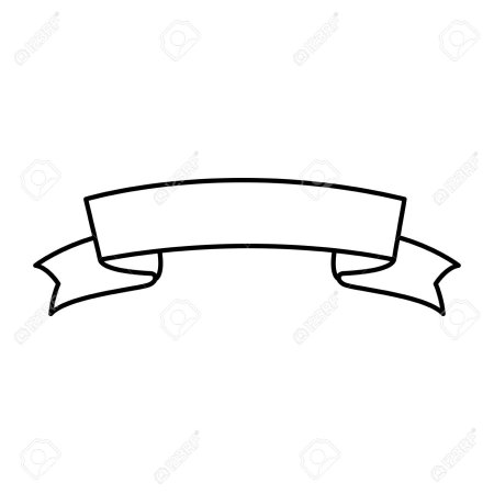 Ленточка раскраска