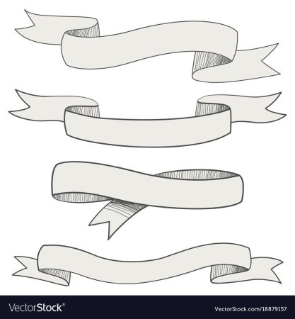 Ленточка рисунок