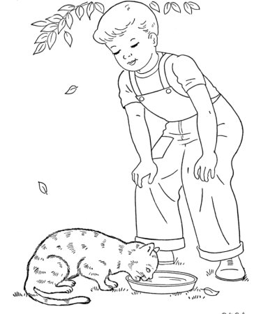 Рисунок к произведению котенок Льва Николаевича Толстого