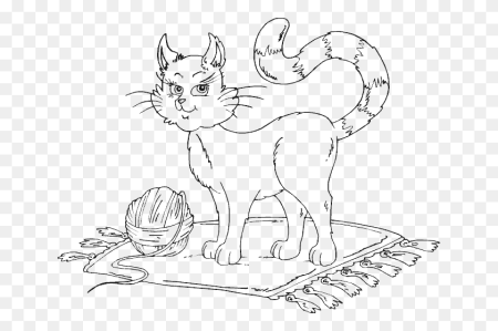 Раскраска для девочек котята