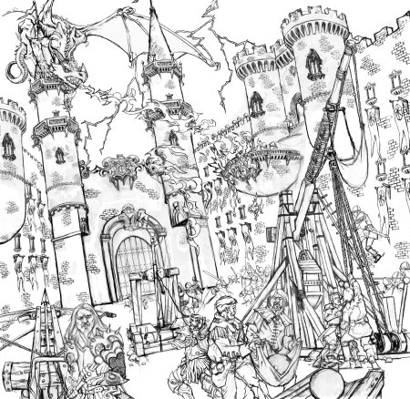 Раскраски эльфы и феи