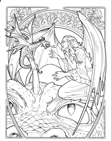 Сказочные раскраски