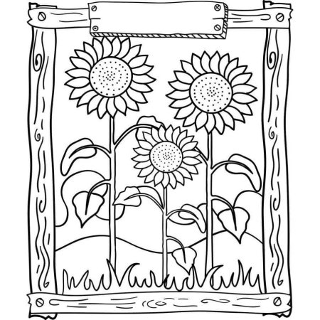 Рамка для картины раскраска