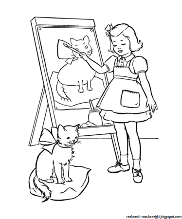 Раскраски для рисования