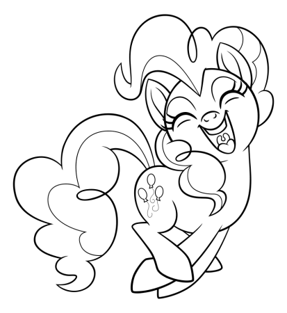 Трафарет Пинки Пай