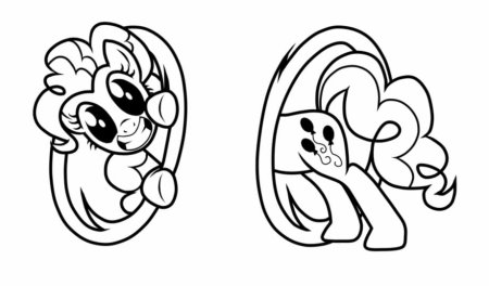 Трафарет Пинки Пай