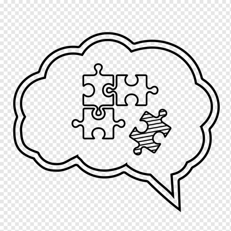 Символ аутизма раскраска