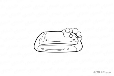 Мыло раскраска для малышей