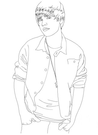 Раскраска мужчина
