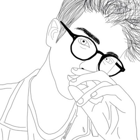 Аниме для раскрашивания парни