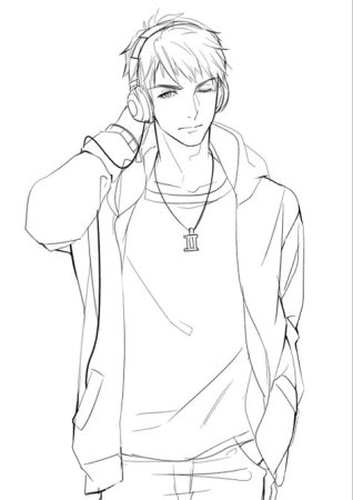 Раскраска Джастин Бибер