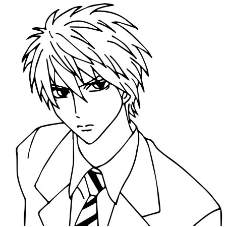 Мужчина рисунок