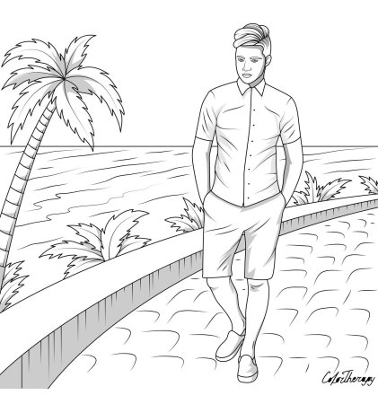 Аниме парни для срисовки