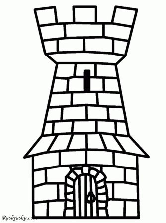 Башня Биг Бен раскраска