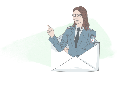 Налоговый инспектор рисунок