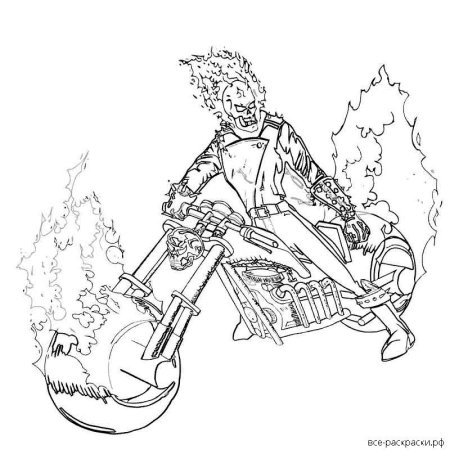 Призопачныйгонщик разукрашка