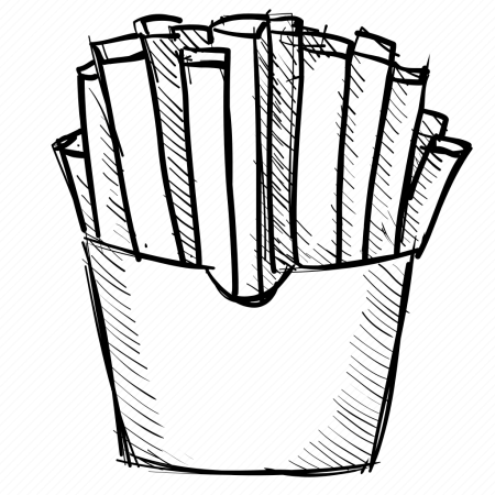 Картошка фри контур