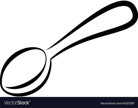 Ложка раскраска