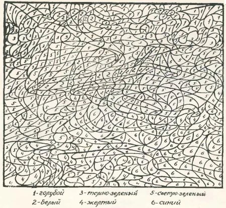 Раскраски по номерам сложные