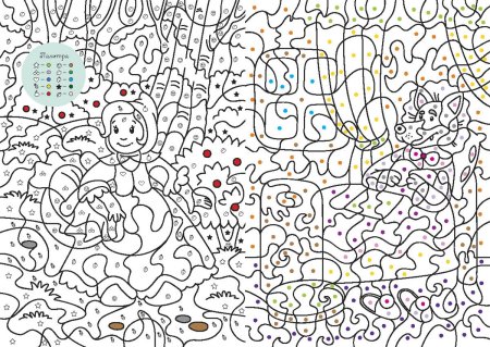 Раскраска по номерам