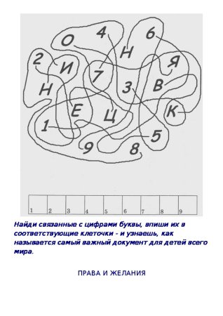 Лабиринты с буквами и цифрами для детей