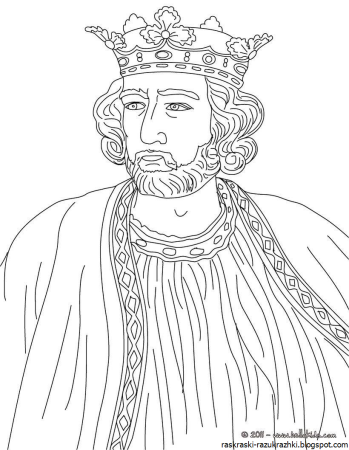 Раскраска три богатыря князь Киевский