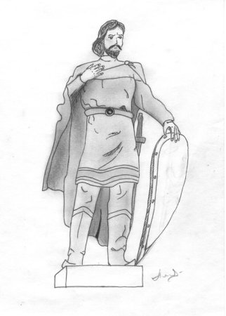 Александр Невский для срисовки