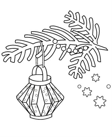 Елочные ветки трафареты на окна