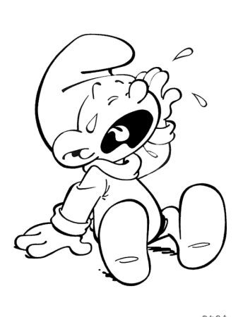 Смурфики малыш Смурф