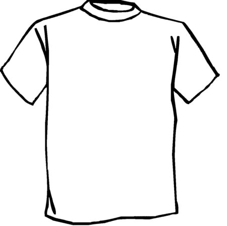 Футболка раскраска